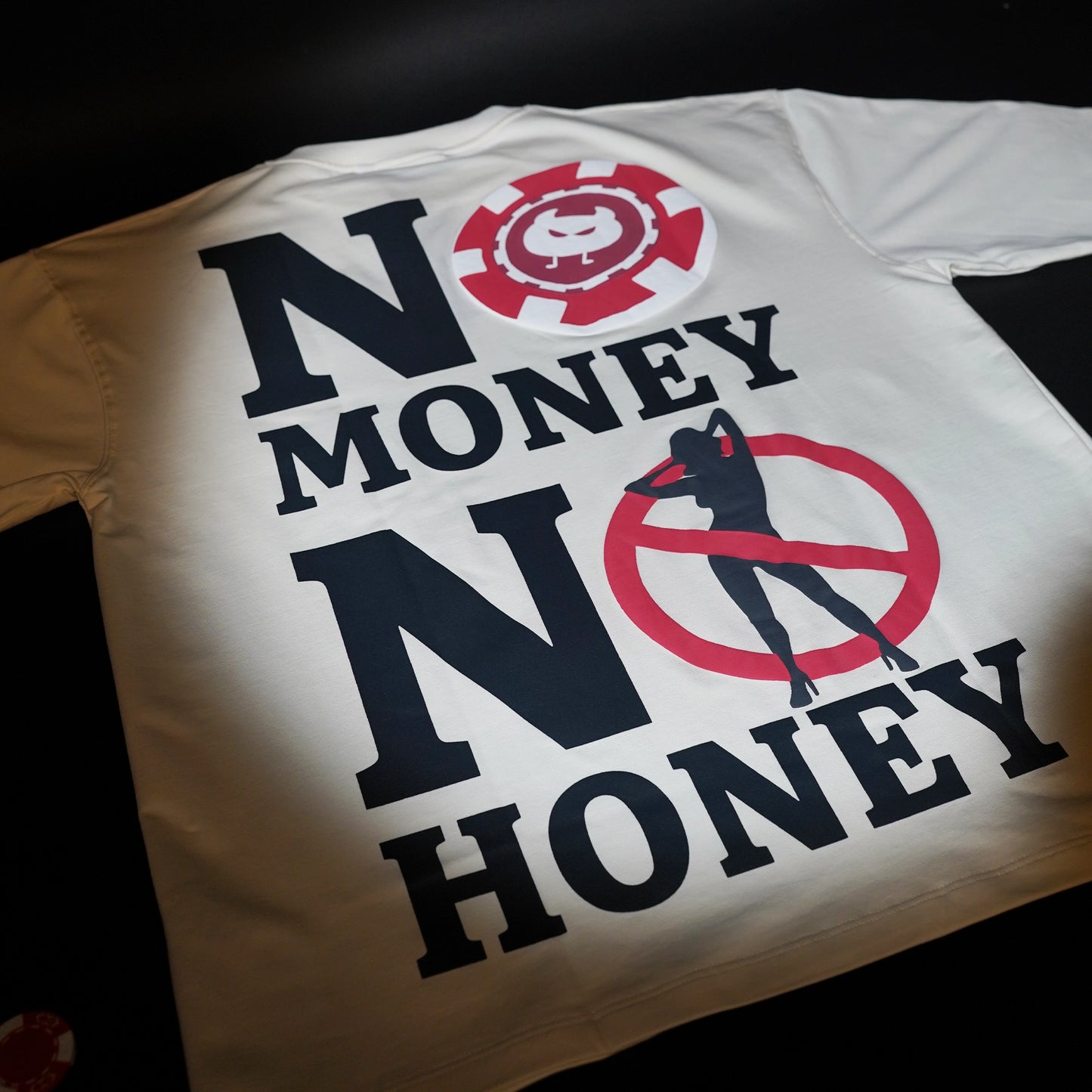 NO MONEY NO HONEY (WHITE)