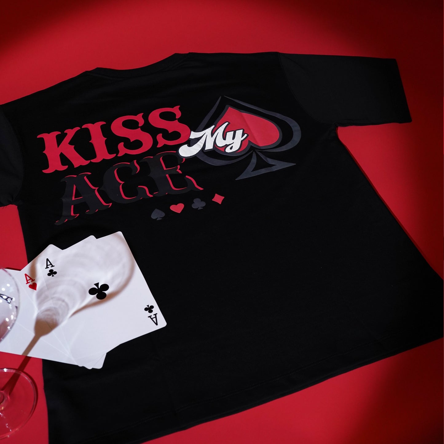 KISS MY ACE (BLACK)