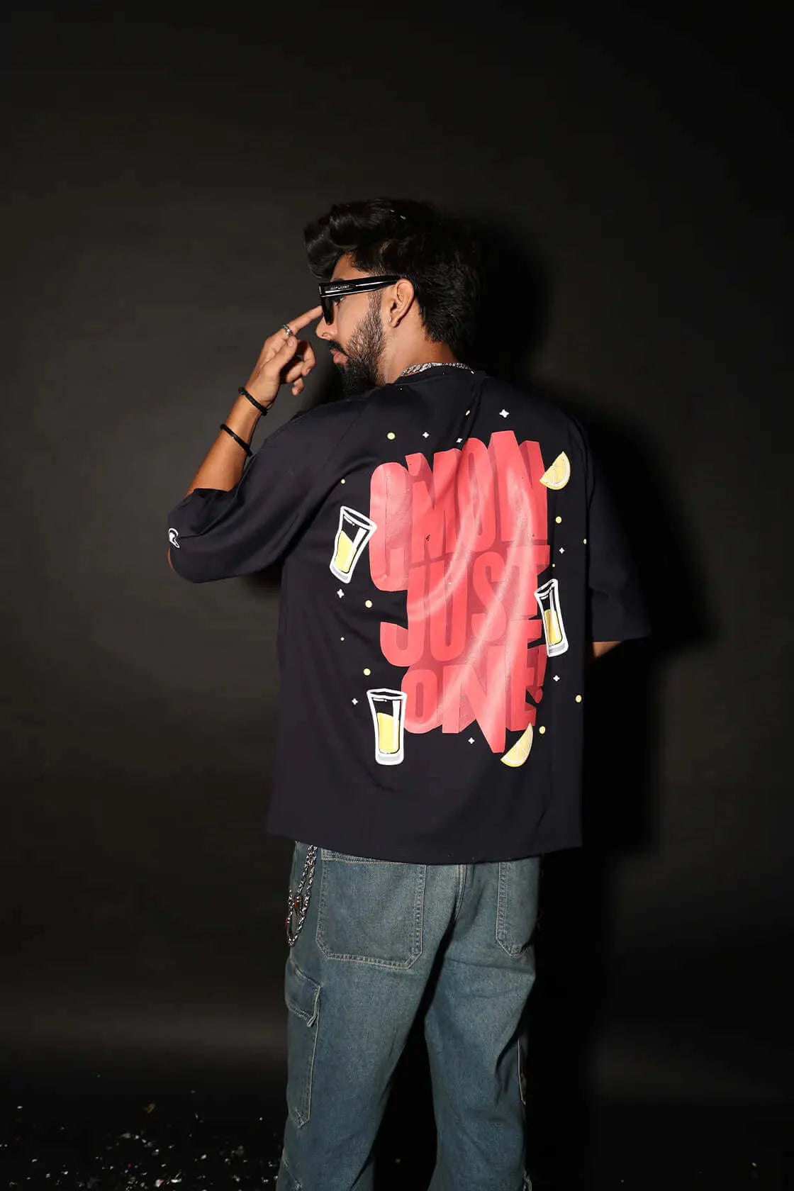 CMON JUST ONE [NAVY BLUE] - Bad Lies