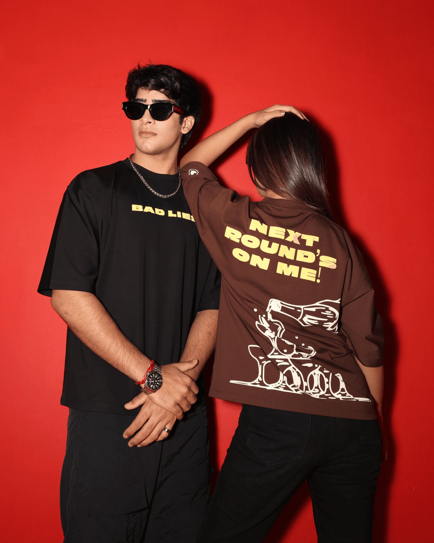 NEXT ROUND ON ME [BROWN] - Bad Lies