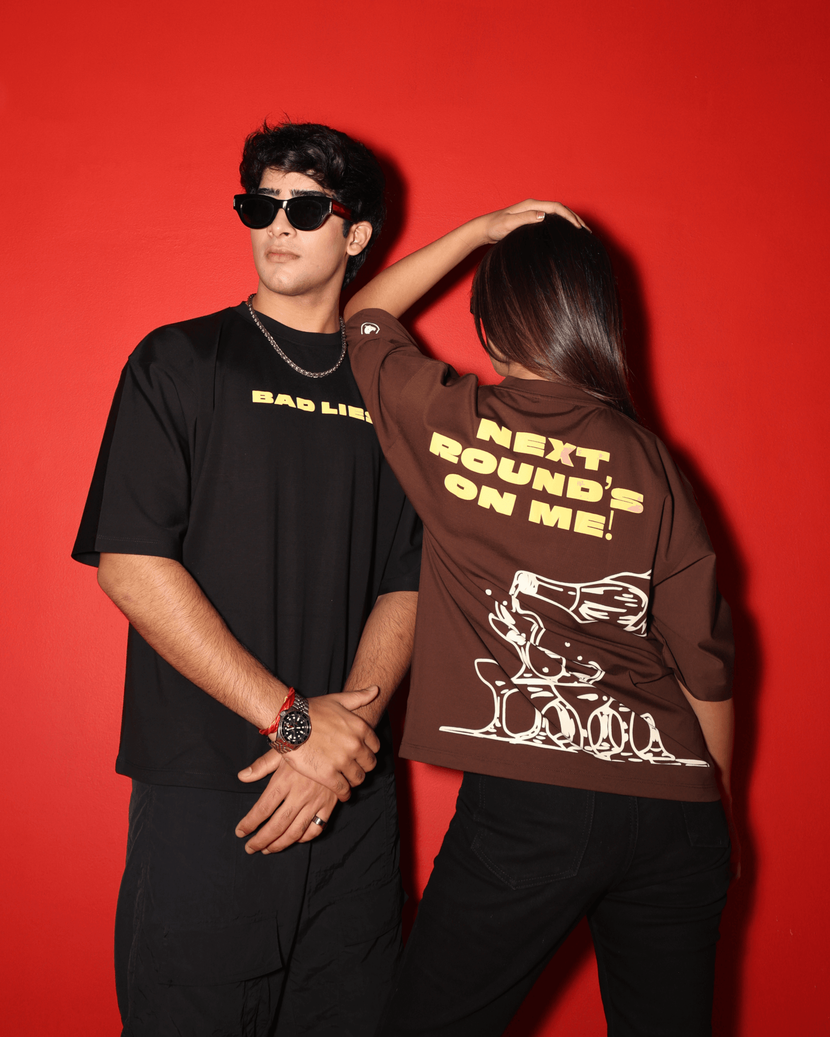 NEXT ROUND ON ME [BROWN] - Bad Lies